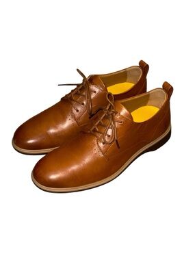 Men's Amberjack Tan Leather Derby Shoes